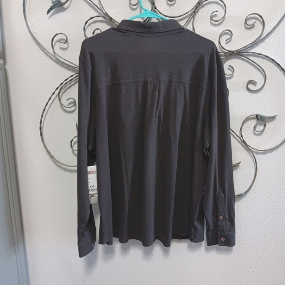 32 DEGREES Cool 100% cotton knit button down NWT shirt, XXL - Picture 2 of 13